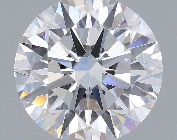 1.45 Carat Round Shaped, Ideal Cut, D Color, VS1 Clarity, IGI Certified Lab Grown Diamond