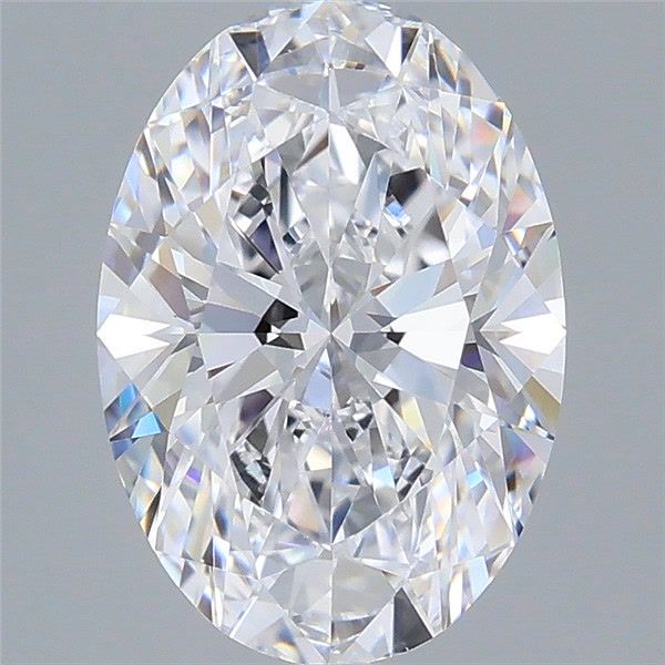 2.63 Carat Oval Shaped, Very Good Cut, D Color, VVS2 Clarity, IGI Certified Lab Grown Diamond