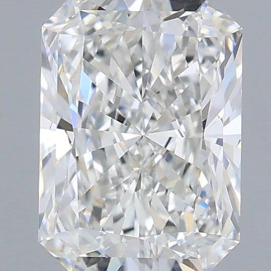 1.50 Carat Radiant Shaped, Very Good Cut, F Color, VVS2 Clarity, IGI Certified Lab Grown Diamond
