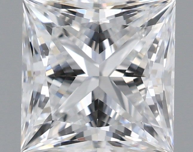 1.21 Carat Princess Shaped, Ideal Cut, E Color, VVS1 Clarity, IGI Certified Lab Grown Diamond