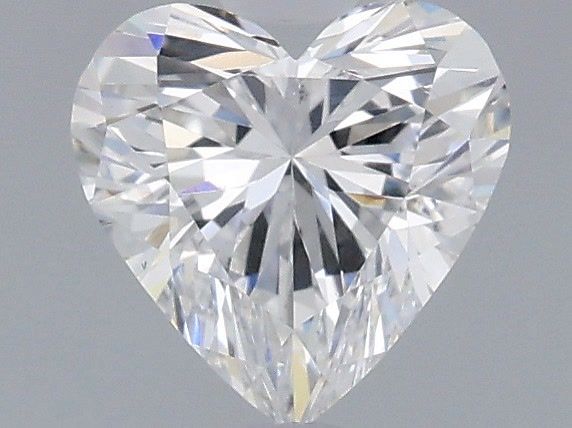 0.55 Carat Heart Shaped, Very Good Cut, D Color, VS1 Clarity, IGI Certified Lab Grown Diamond