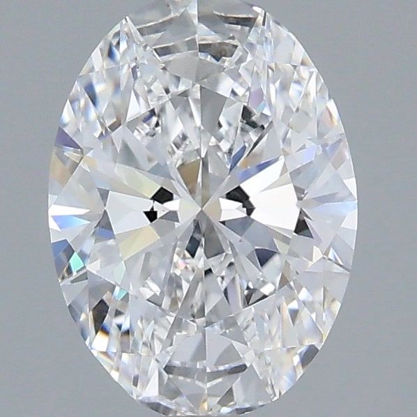 1.55 Carat Oval Shaped, Very Good Cut, D Color, FL Clarity, IGI Certified Lab Grown Diamond