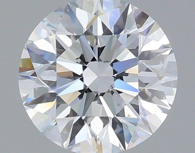 1.36 Carat Round Shaped, Excellent Cut, D Color, VS2 Clarity, IGI Certified Lab Grown Diamond