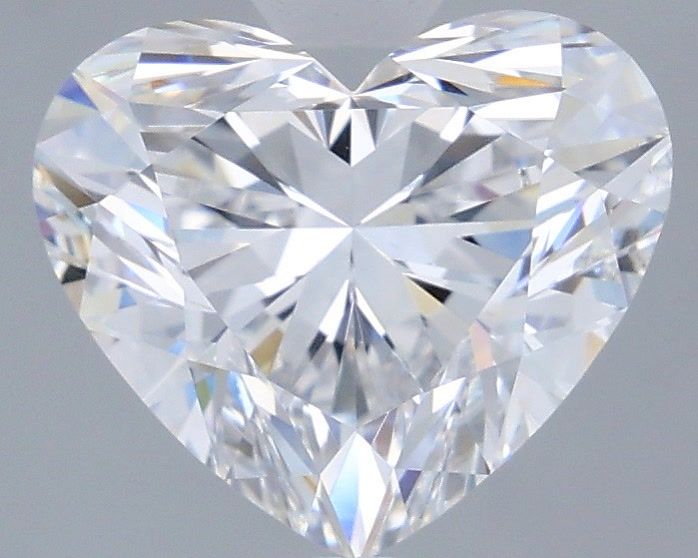 3.01 Carat Heart Shaped, Very Good Cut, D Color, VVS2 Clarity, IGI Certified Lab Grown Diamond