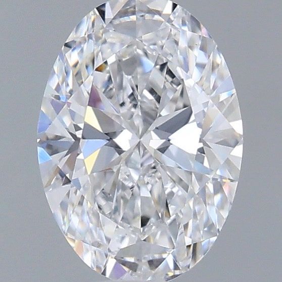 1.25 Carat Oval Shaped, Very Good Cut, D Color, VS1 Clarity, IGI Certified Lab Grown Diamond