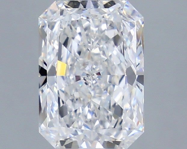1.50 Carat Radiant Shaped, Very Good Cut, D Color, VVS2 Clarity, IGI Certified Lab Grown Diamond