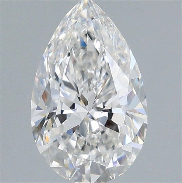 1.56 Carat Pear Shaped, Excellent Cut, F Color, VVS2 Clarity, IGI Certified Lab Grown Diamond