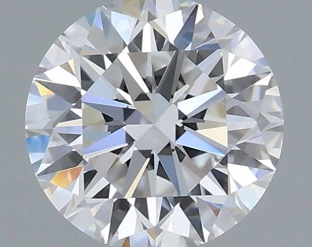 1.38 Carat Round Shaped, Excellent Cut, D Color, VS1 Clarity, IGI Certified Lab Grown Diamond