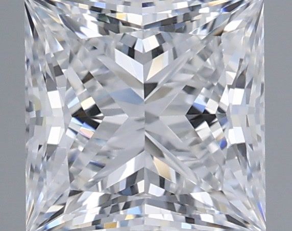 1.18 Carat Princess Shaped, Ideal Cut, D Color, VVS1 Clarity, IGI Certified Lab Grown Diamond