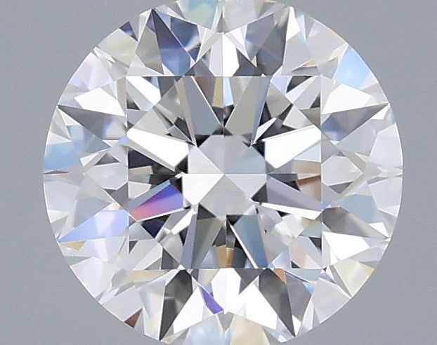 1.61 Carat Round Shaped, Ideal Cut, D Color, VVS1 Clarity, IGI Certified Lab Grown Diamond