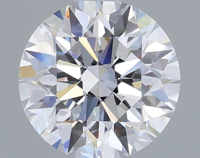 1.02 Carat Round Shaped, Ideal Cut, D Color, VVS2 Clarity, IGI Certified Lab Grown Diamond