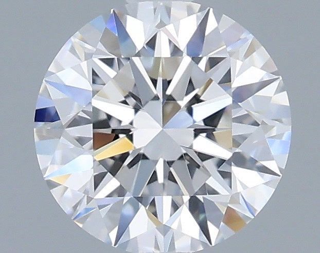 1.08 Carat Round Shaped, Ideal Cut, D Color, VVS2 Clarity, IGI Certified Lab Grown Diamond