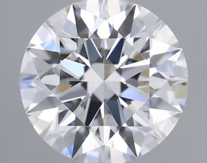 0.69 Carat Round Shaped, Ideal Cut, D Color, IF Clarity, IGI Certified Lab Grown Diamond