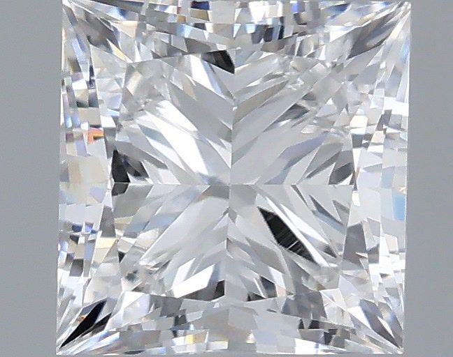 0.99 Carat Princess Shaped, Very Good Cut, D Color, VVS2 Clarity, IGI Certified Lab Grown Diamond