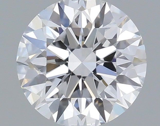 0.44 Carat Round Shaped, Excellent Cut, D Color, VS2 Clarity, IGI Certified Lab Grown Diamond