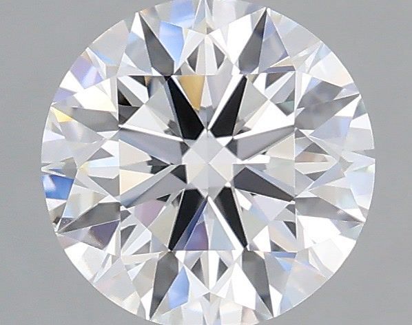 1.08 Carat Round Shaped, Ideal Cut, D Color, VS1 Clarity, IGI Certified Lab Grown Diamond