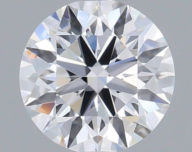 0.55 Carat Round Shaped, Ideal Cut, D Color, VS1 Clarity, IGI Certified Lab Grown Diamond