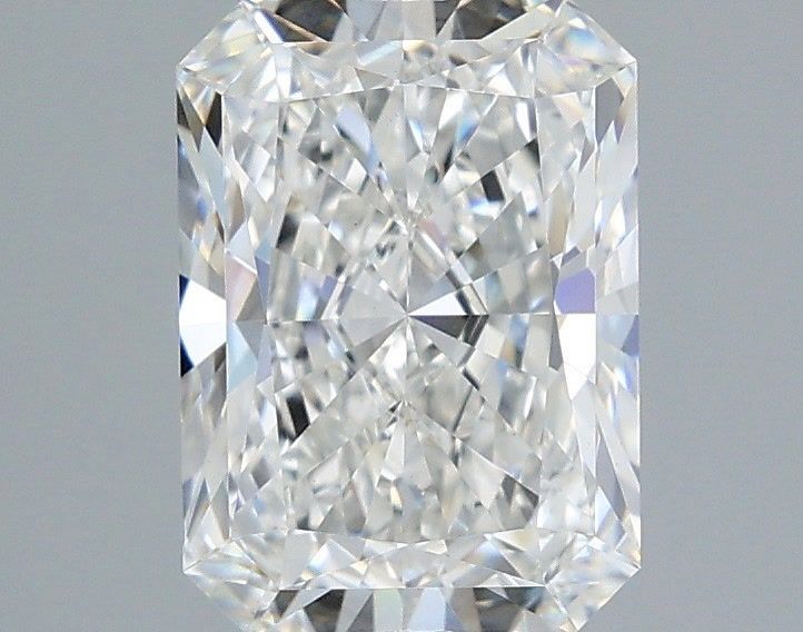 2.04 Carat Radiant Shaped, Ideal Cut, F Color, VVS2 Clarity, IGI Certified Lab Grown Diamond