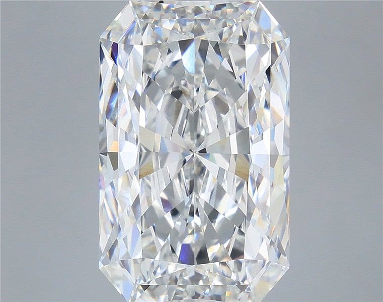 10.51 Carat Radiant Shaped, Very Good Cut, F Color, VVS2 Clarity, IGI Certified Lab Grown Diamond