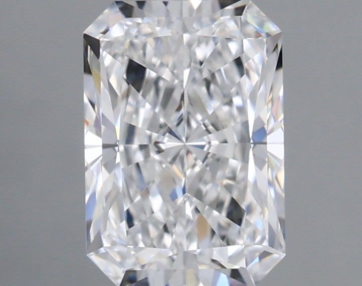 1.07 Carat Radiant Shaped, Ideal Cut, D Color, IF Clarity, IGI Certified Lab Grown Diamond