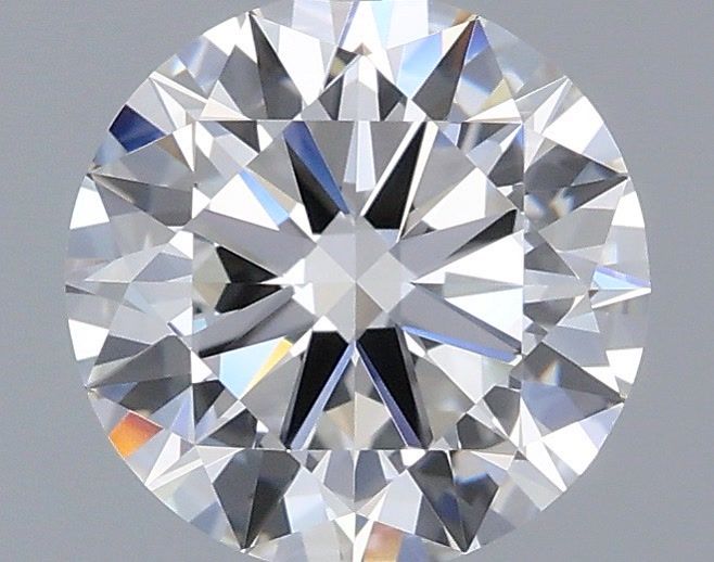 1.67 Carat Round Shaped, Excellent Cut, D Color, VVS2 Clarity, IGI Certified Lab Grown Diamond