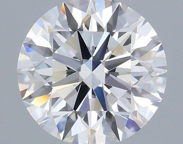 1.53 Carat Round Shaped, Excellent Cut, G Color, VVS2 Clarity, IGI Certified Lab Grown Diamond
