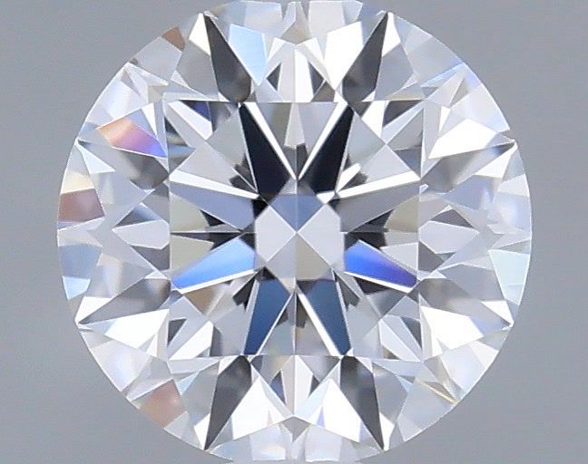 0.34 Carat Round Shaped, Ideal Cut, D Color, VVS2 Clarity, IGI Certified Lab Grown Diamond