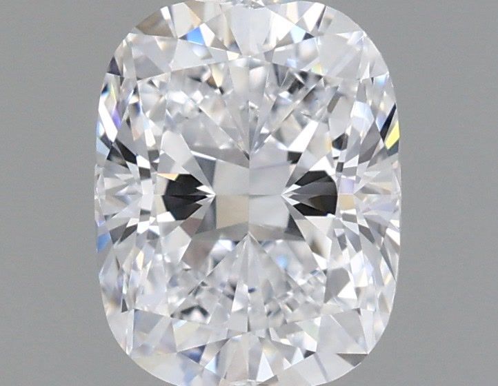 1.03 Carat Cushion Shaped, Ideal Cut, D Color, VVS2 Clarity, IGI Certified Lab Grown Diamond