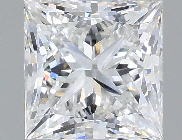 1.15 Carat Princess Shaped, Very Good Cut, F Color, VVS2 Clarity, IGI Certified Lab Grown Diamond