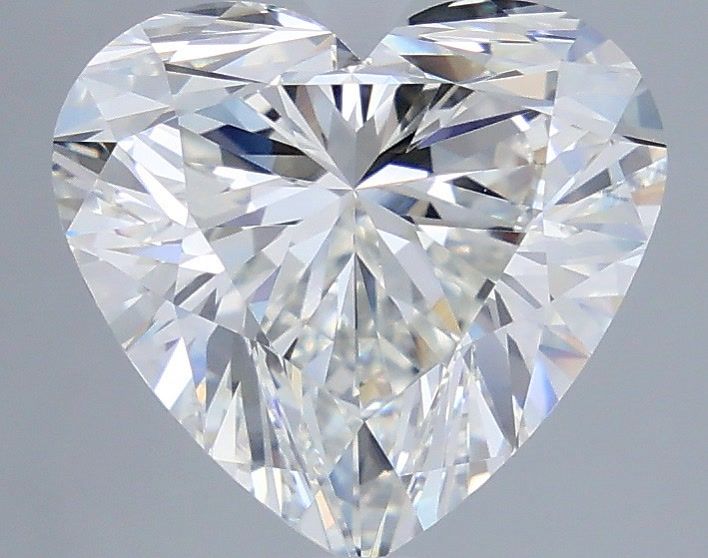 4.00 Carat Heart Shaped, Very Good Cut, G Color, VVS2 Clarity, IGI Certified Lab Grown Diamond