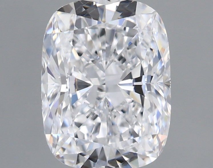 1.00 Carat Cushion Shaped, Ideal Cut, D Color, VS2 Clarity, IGI Certified Lab Grown Diamond