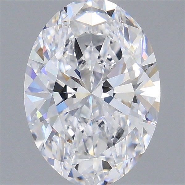 1.53 Carat Oval Shaped, Ideal Cut, D Color, VVS1 Clarity, IGI Certified Lab Grown Diamond