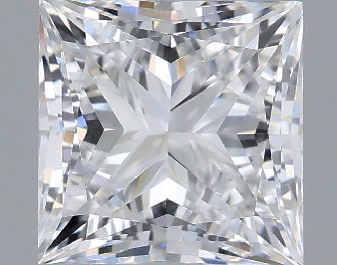 0.99 Carat Princess Shaped, Very Good Cut, D Color, VVS1 Clarity, IGI Certified Lab Grown Diamond