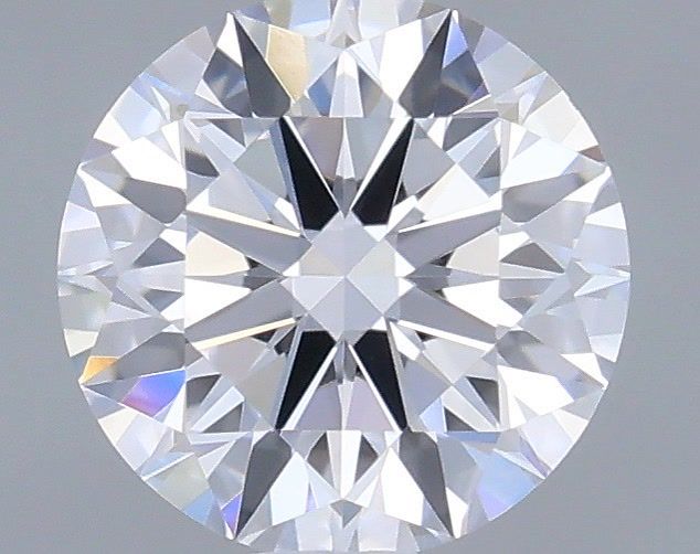 0.34 Carat Round Shaped, Ideal Cut, D Color, VVS2 Clarity, IGI Certified Lab Grown Diamond