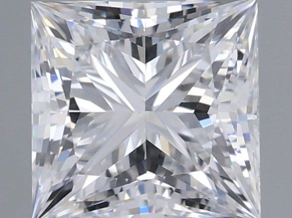 1.05 Carat Princess Shaped, Excellent Cut, D Color, VVS1 Clarity, IGI Certified Lab Grown Diamond