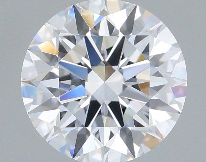 1.54 Carat Round Shaped, Ideal Cut, D Color, VVS2 Clarity, IGI Certified Lab Grown Diamond
