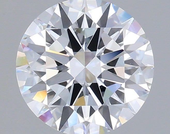1.55 Carat Round Shaped, Ideal Cut, D Color, VVS2 Clarity, IGI Certified Lab Grown Diamond