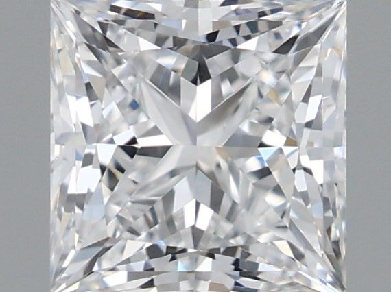 1.25 Carat Princess Shaped, Ideal Cut, D Color, VVS2 Clarity, IGI Certified Lab Grown Diamond