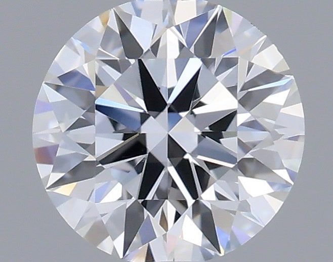 0.54 Carat Round Shaped, Ideal Cut, E Color, VVS2 Clarity, IGI Certified Lab Grown Diamond