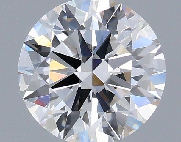 1.08 Carat Round Shaped, Ideal Cut, D Color, VS1 Clarity, IGI Certified Lab Grown Diamond