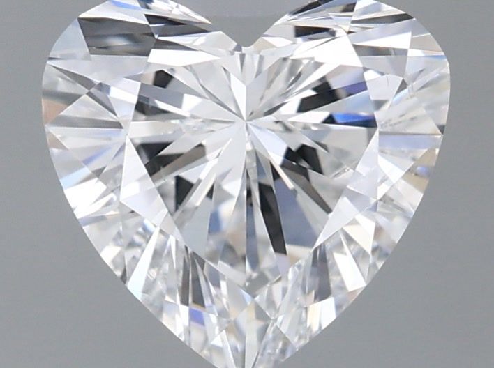 0.99 Carat Heart Shaped, Ideal Cut, D Color, VS2 Clarity, IGI Certified Lab Grown Diamond