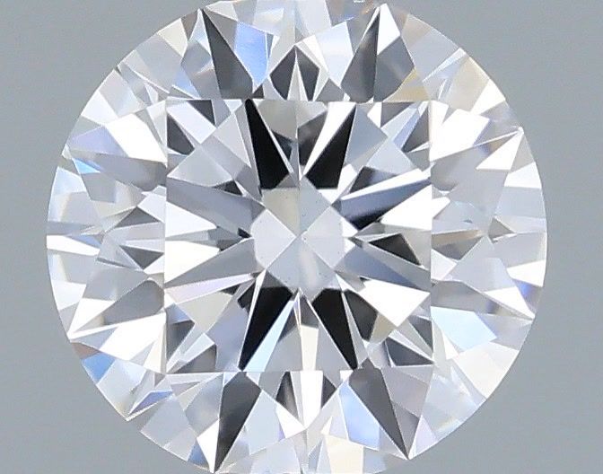 0.51 Carat Round Shaped, Ideal Cut, D Color, VS1 Clarity, IGI Certified Lab Grown Diamond