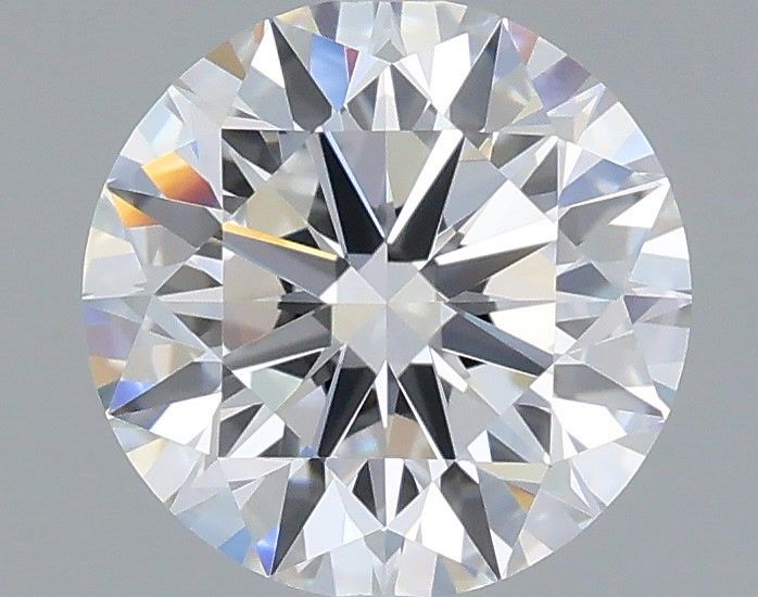 1.29 Carat Round Shaped, Ideal Cut, E Color, VVS2 Clarity, IGI Certified Lab Grown Diamond