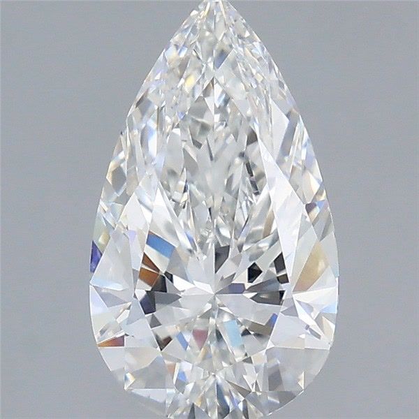 1.93 Carat Pear Shaped, Ideal Cut, E Color, VVS2 Clarity, IGI Certified Lab Grown Diamond