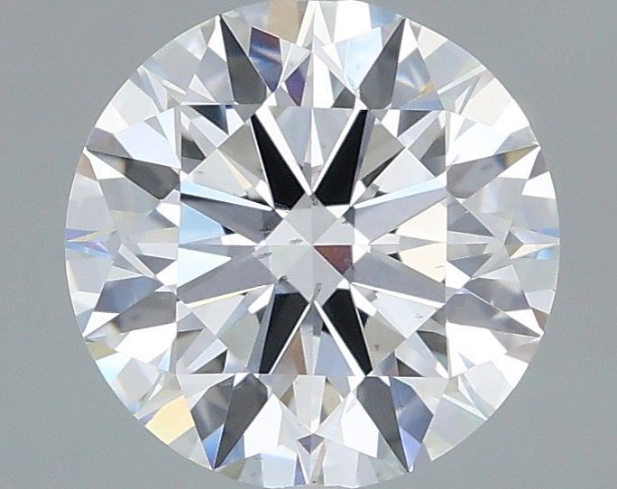 1.99 Carat Round Shaped, Ideal Cut, E Color, SI1 Clarity, IGI Certified Lab Grown Diamond