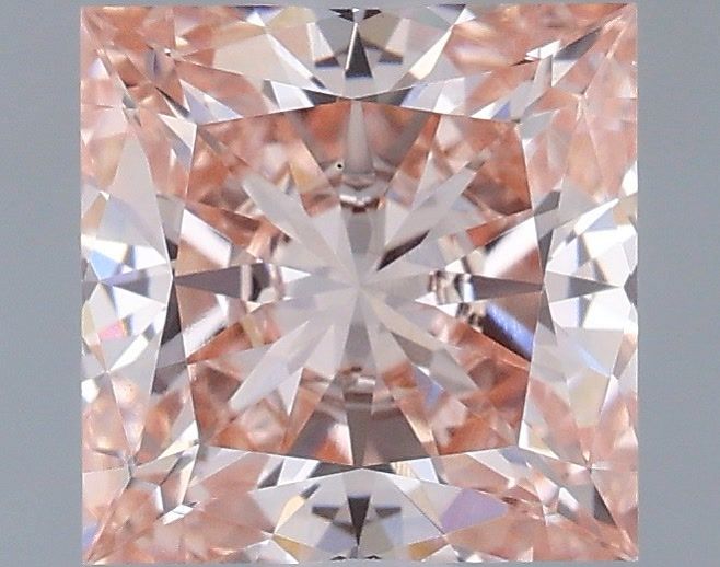 1.51 Carat Princess Shaped, Ideal Cut, VS1 Clarity, IGI Certified Lab Grown Diamond