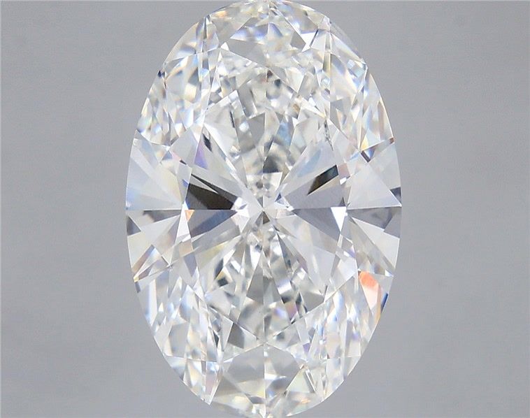 8.10 Carat Oval Shaped, Very Good Cut, E Color, VVS2 Clarity, IGI Certified Lab Grown Diamond