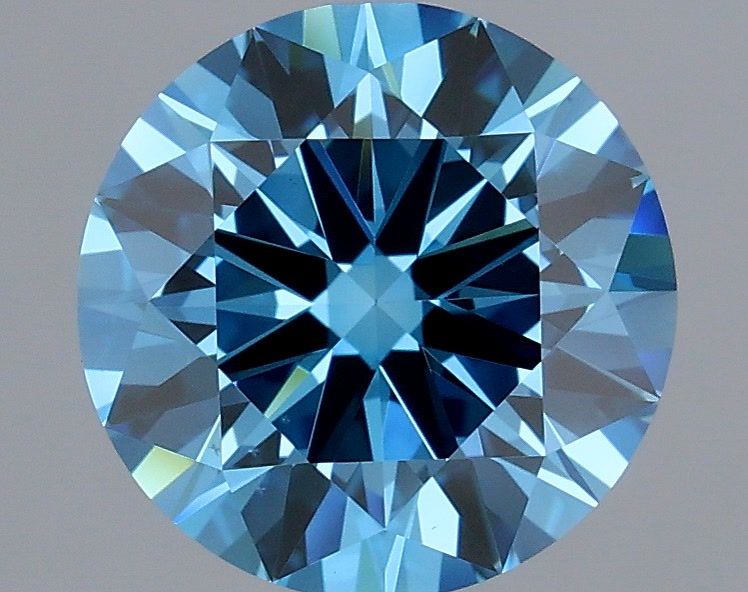 1.90 Carat Round Shaped, Ideal Cut, VS2 Clarity, IGI Certified Lab Grown Diamond