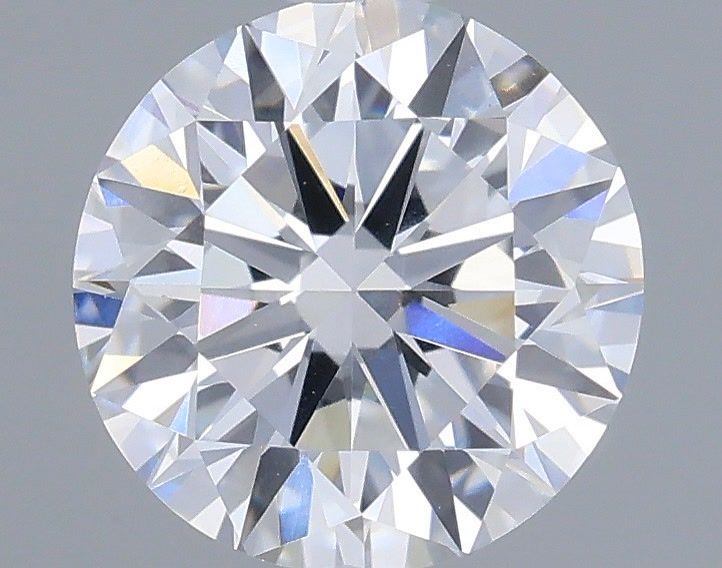 0.71 Carat Round Shaped, Very Good Cut, D Color, VVS2 Clarity, IGI Certified Lab Grown Diamond