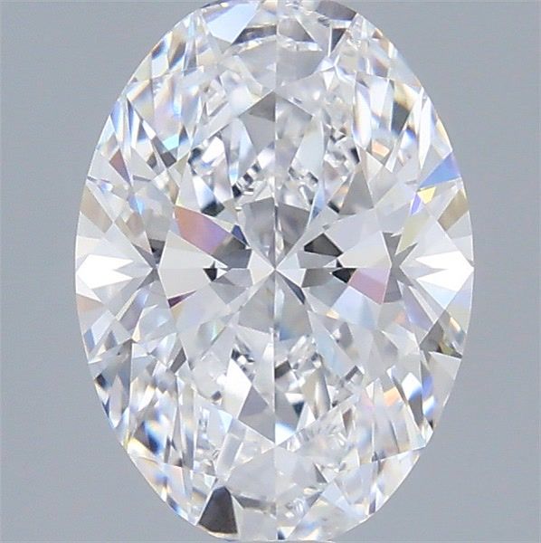 2.17 Carat Oval Shaped, Very Good Cut, D Color, VVS2 Clarity, IGI Certified Lab Grown Diamond